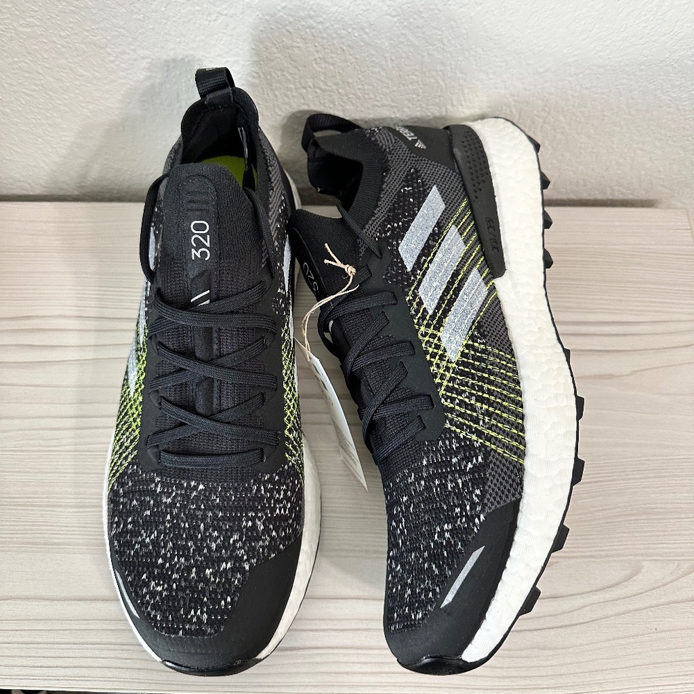 $180 Adidas Terrex Two Ultra Primeblue Trail Running Shoes Men size 10 H69066